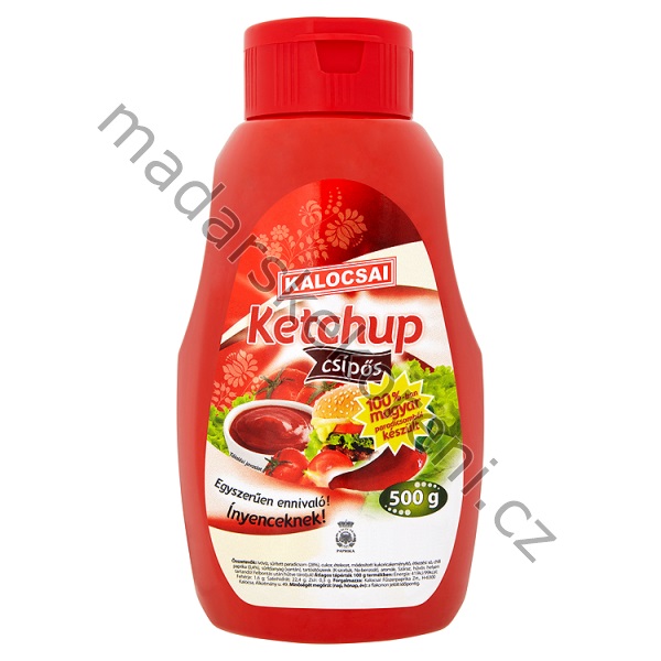 Kečup pálivý - 500g  Min.trv.: 15.02.2025